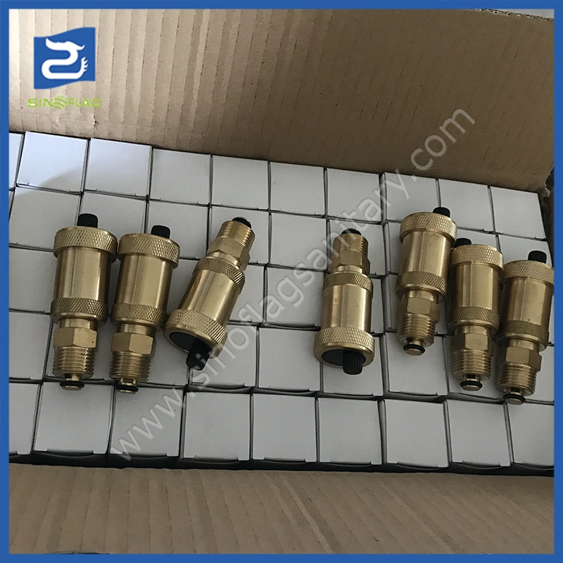 High Quality Brass Radiator Air Vent Safety Valve for Boiler