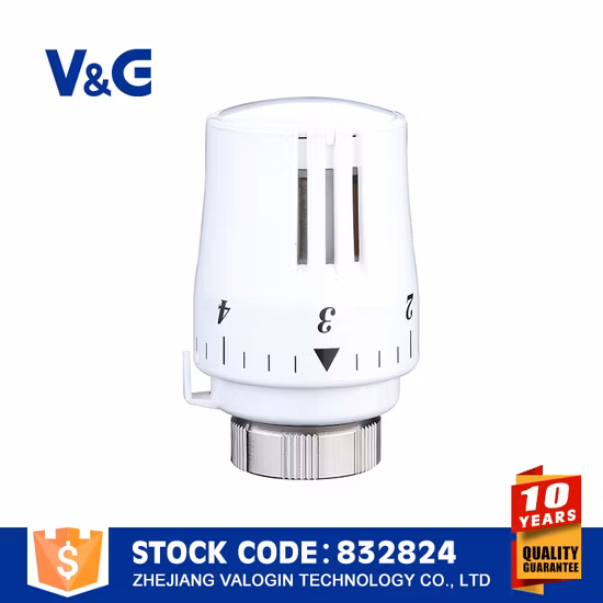 Автоматическая термостатическая головка переключателя температуры радиатора