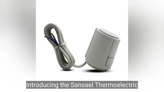 Термопривод Nc 230 В для коллектора напольного отопления Нормально закрытый электрический привод для системы подогрева пола